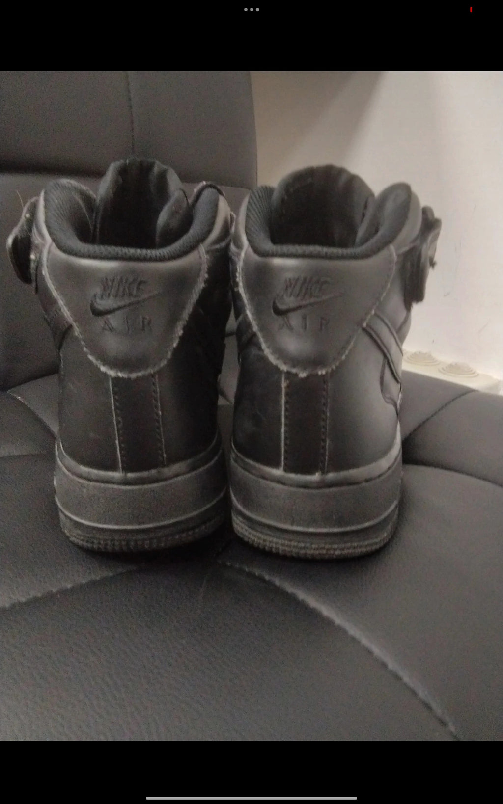 Nike Air Force One nere