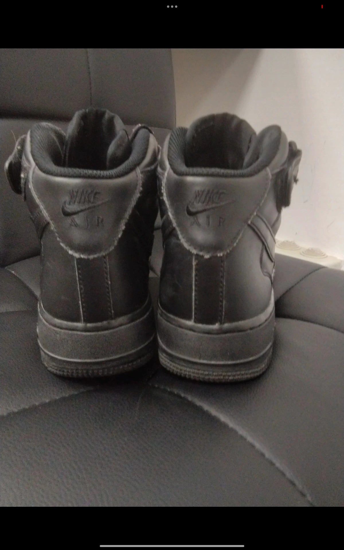 Nike Air Force One nere