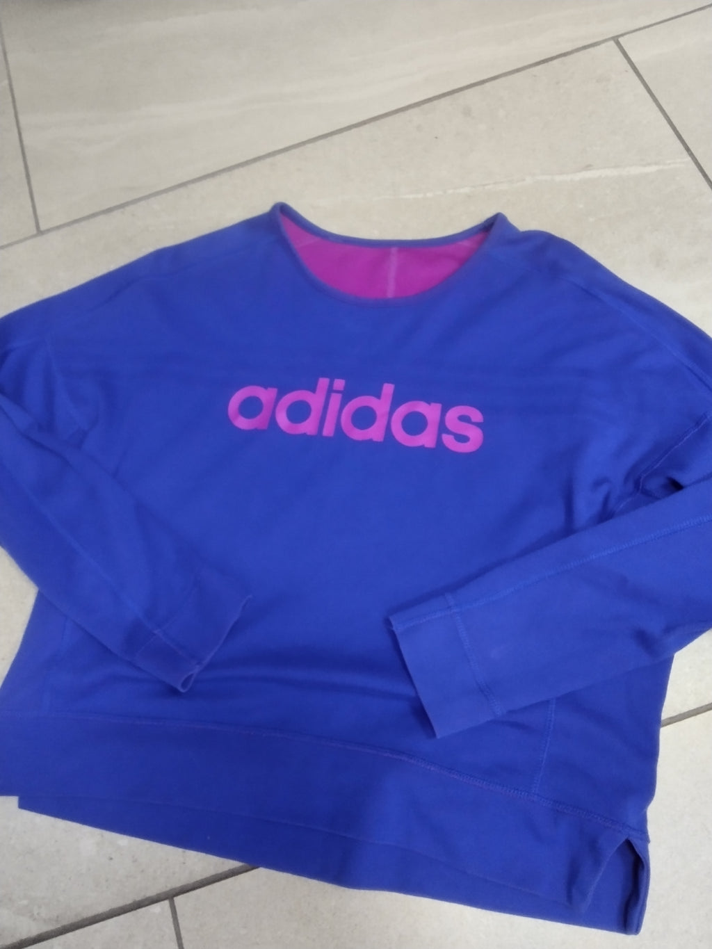 Adidas pullover double face donna