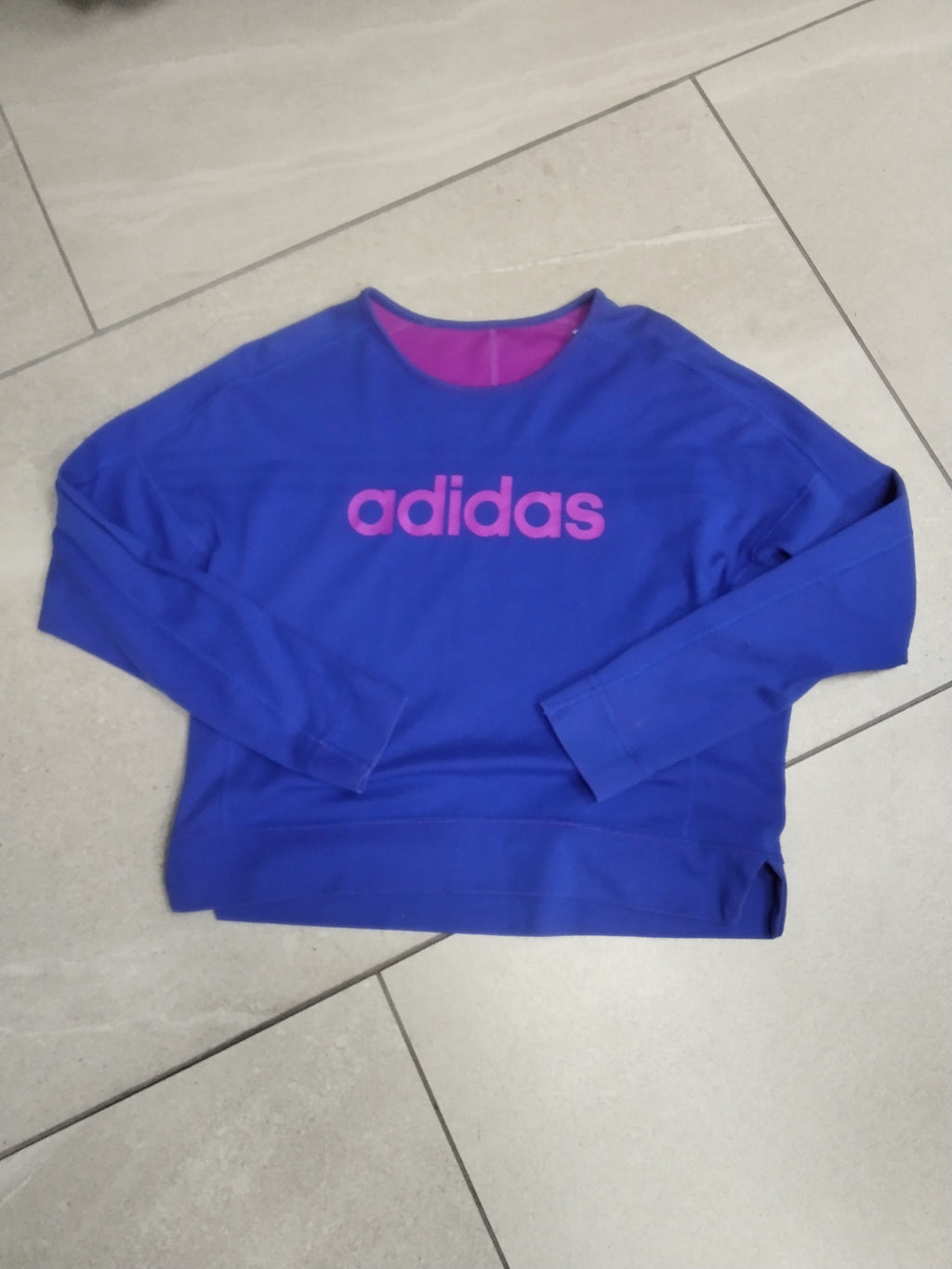 Adidas pullover double face donna