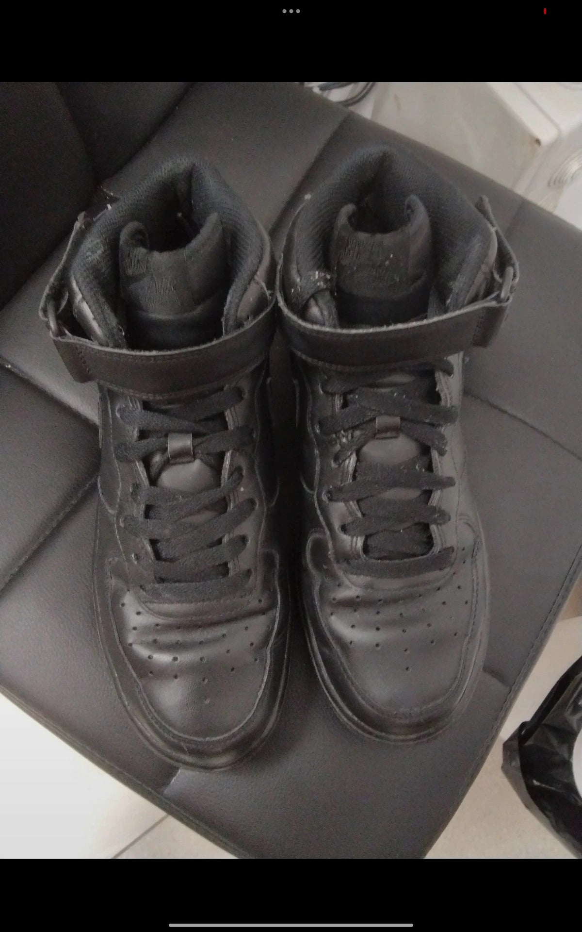 Nike Air Force One nere