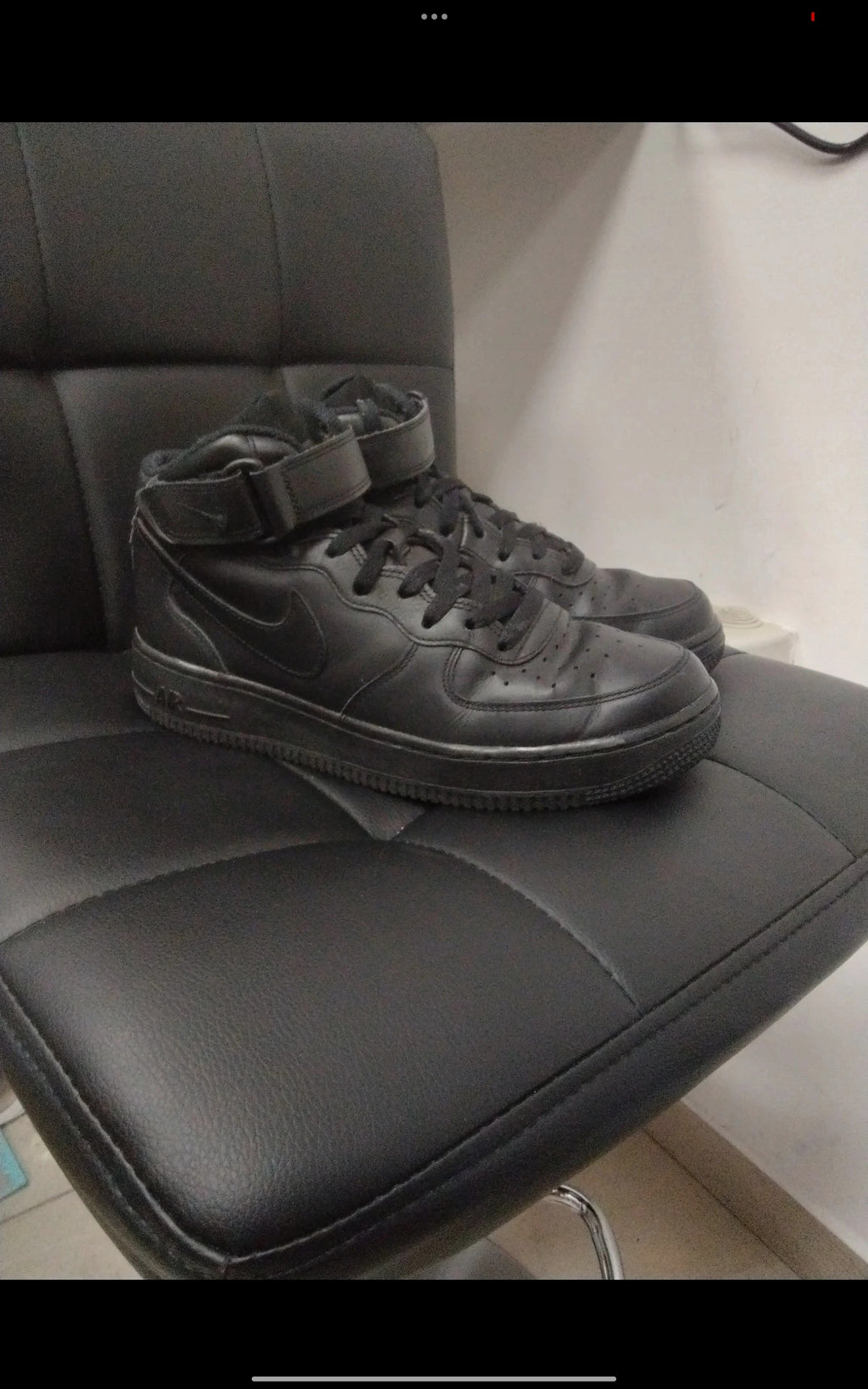 Nike Air Force One nere