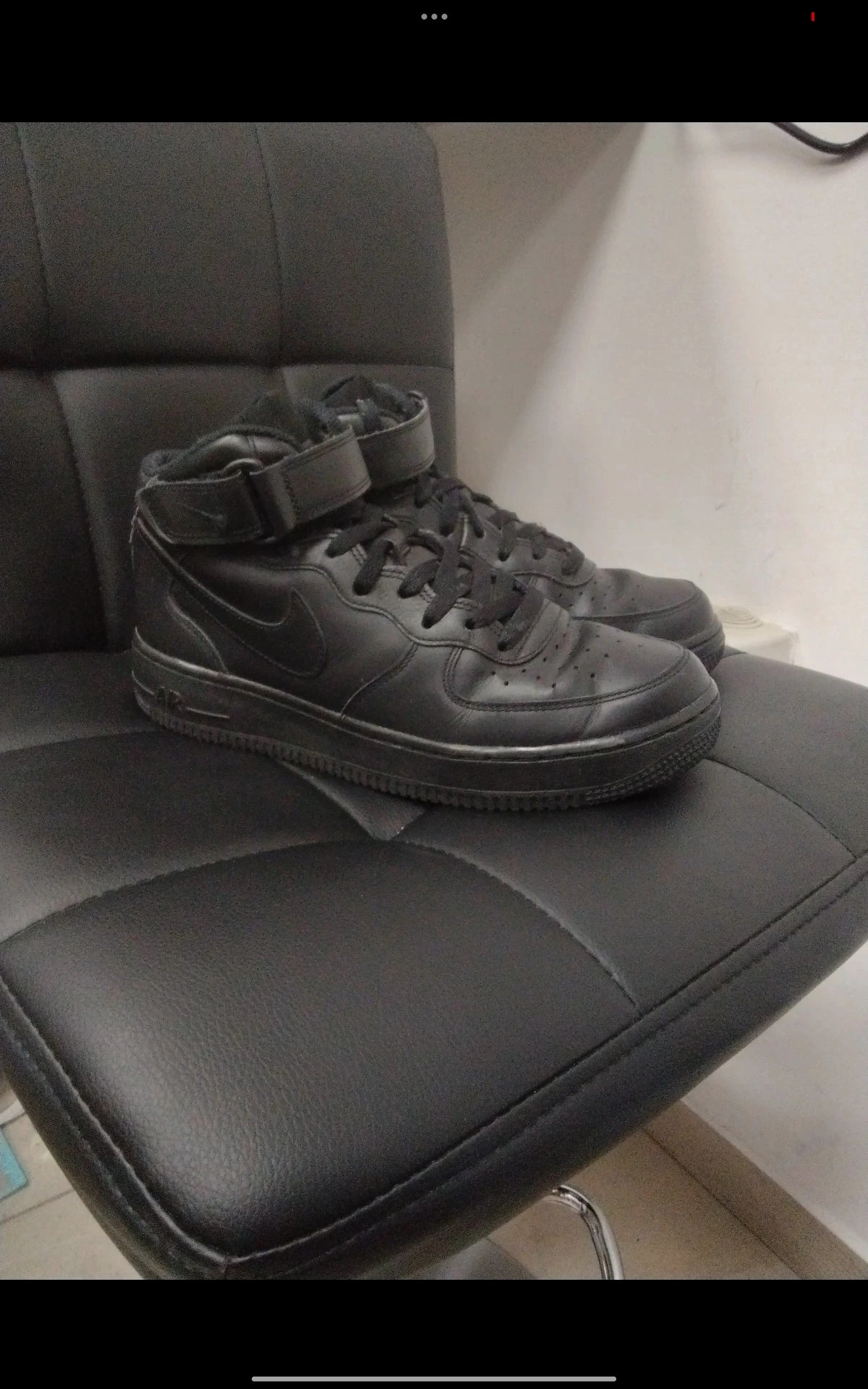 Nike Air Force One nere