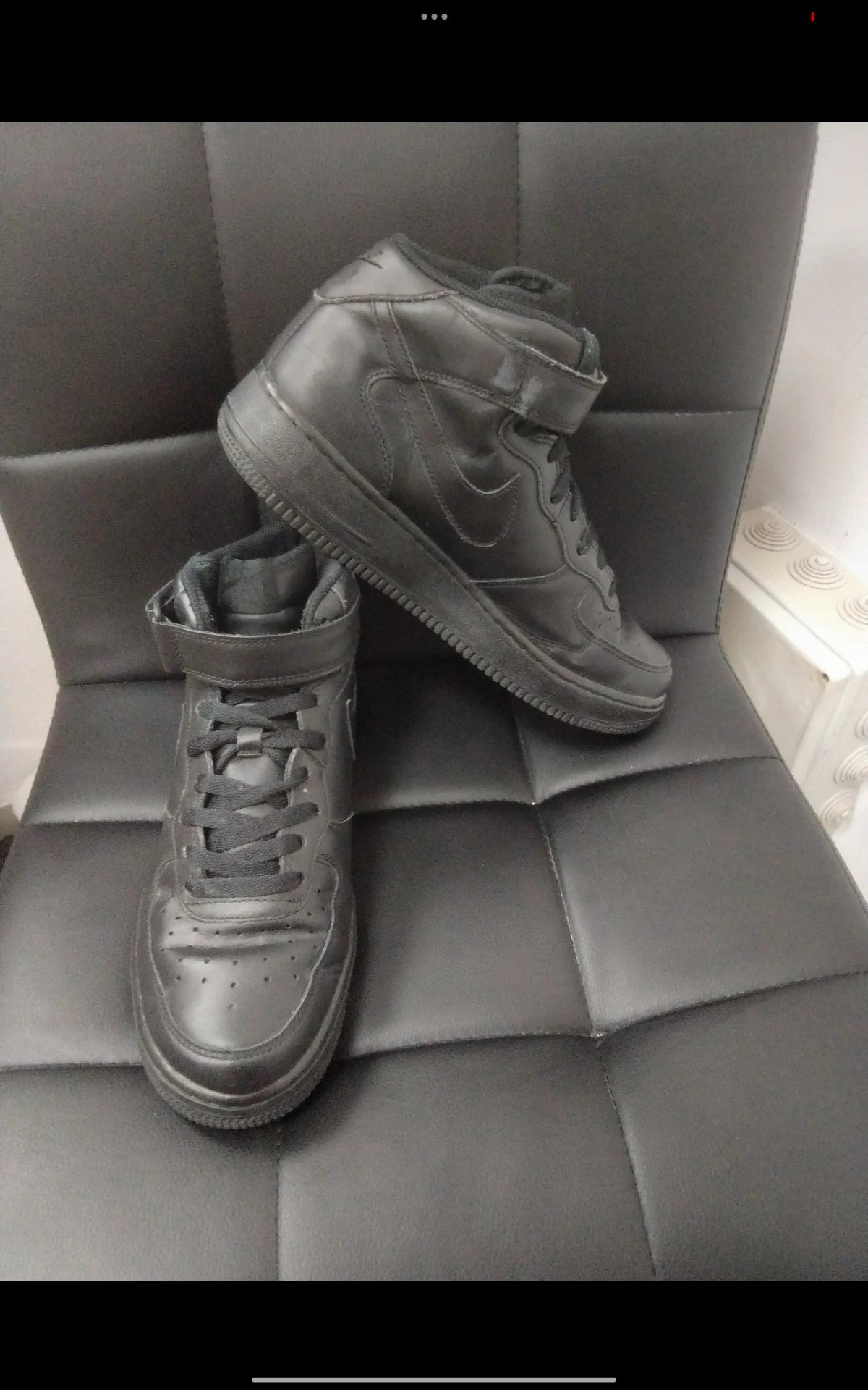Nike Air Force One nere